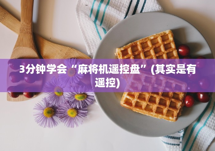 经验传递“麻将机骰子单双遥控器”-遥控神器-包教包会 经验传递“麻将机骰子单双遥控器”-遥控神器-包教包会