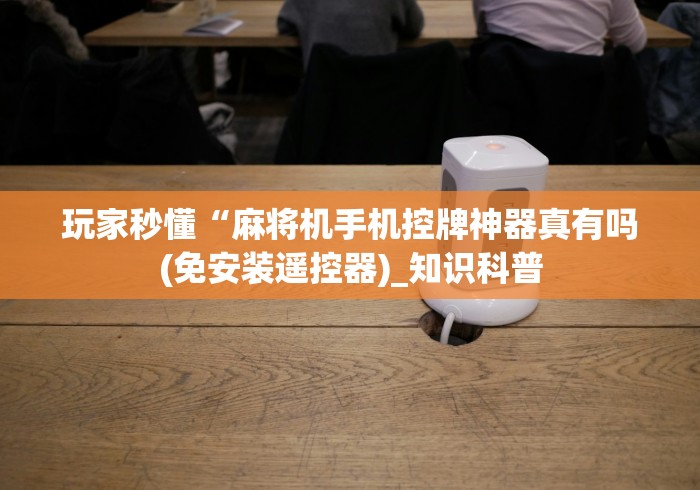 玩家必备教程“麻将机控牌器ch1 ch2”(详细透视教程)-哔哩哔哩