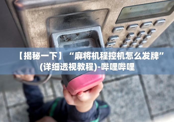 【揭秘一下】“麻将机程控机怎么发牌”(详细透视教程)-哔哩哔哩
