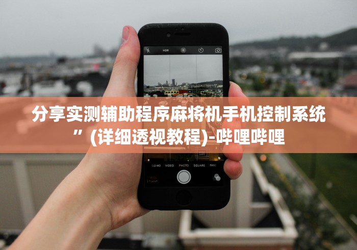 分享实测辅助程序麻将机手机控制系统”(详细透视教程)-哔哩哔哩