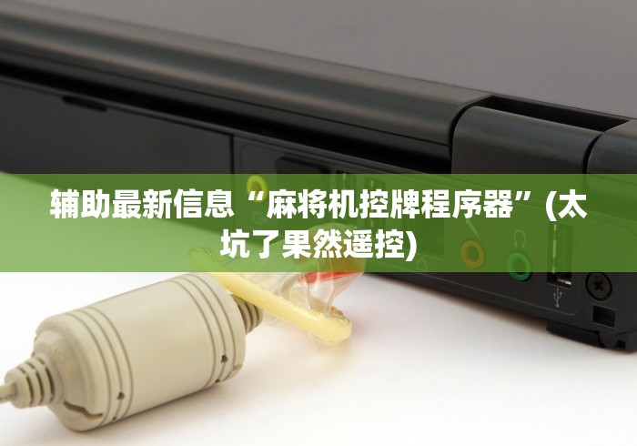 【玩家新攻略】“遥控器可以遥控普通麻将机吗(详细开挂工具)-哔哩哔哩