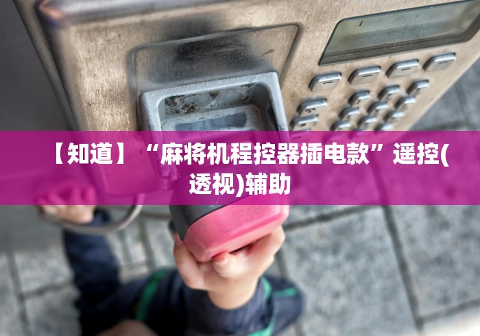 【知道】“麻将机程控器插电款”遥控(透视)辅助