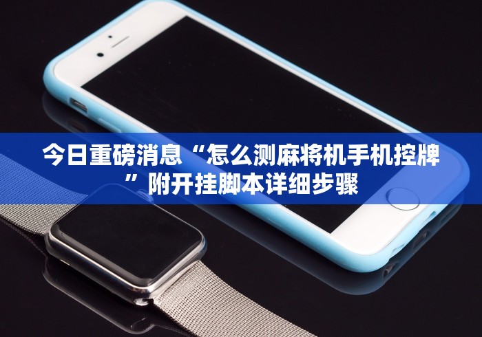 今日重磅消息“怎么测麻将机手机控牌”附开挂脚本详细步骤