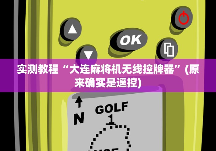 实测辅助“遥控麻将机是自动遥控吗”(原来确实是有遥控) 