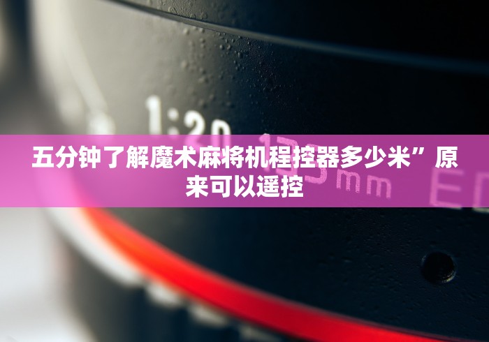 [8秒详论]“珠海免安装麻将机控牌器”(太坑了果然遥控)