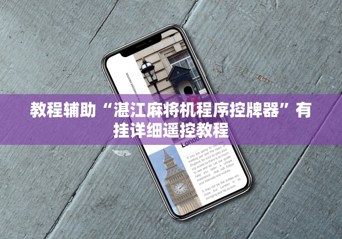 教程辅助“湛江麻将机程序控牌器”有挂详细遥控教程