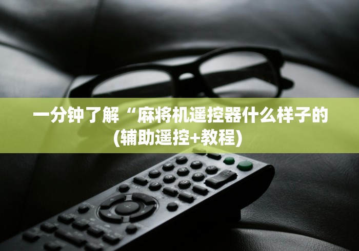 一分钟了解“麻将机遥控器什么样子的(辅助遥控+教程) 一分钟了解“麻将机遥控器什么样子的(辅助遥控+教程)