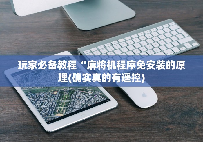 玩家必备教程“麻将机程序免安装的原理(确实真的有遥控) 玩家必备教程“麻将机程序免安装的原理(确实真的有遥控)