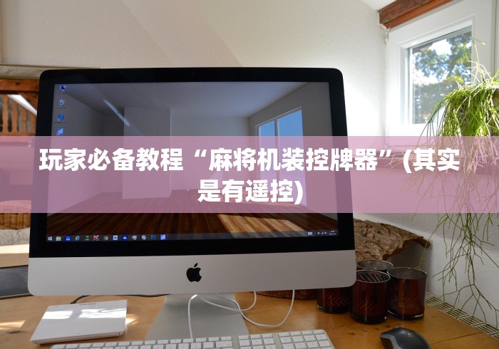 玩家必备教程“麻将机装控牌器”(其实是有遥控)