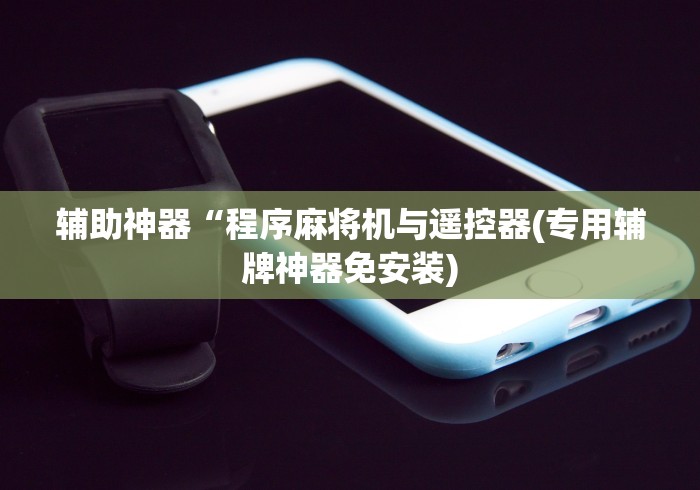辅助神器“程序麻将机与遥控器(专用辅牌神器免安装)