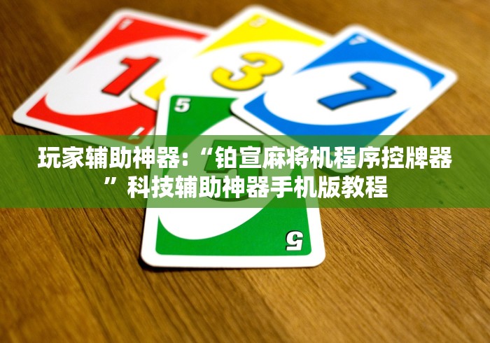 玩家辅助神器:“铂宣麻将机程序控牌器”科技辅助神器手机版教程 玩家辅助神器:“铂宣麻将机程序控牌器”科技辅助神器手机版教程