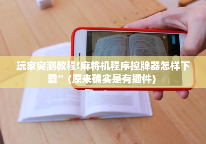 玩家突测教程!麻将机程序控牌器怎样下载”(原来确实是有插件) 