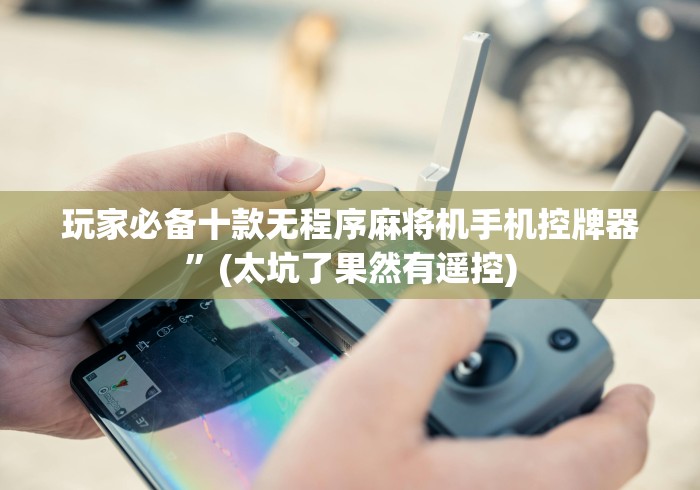 玩家必备十款无程序麻将机手机控牌器”(太坑了果然有遥控)