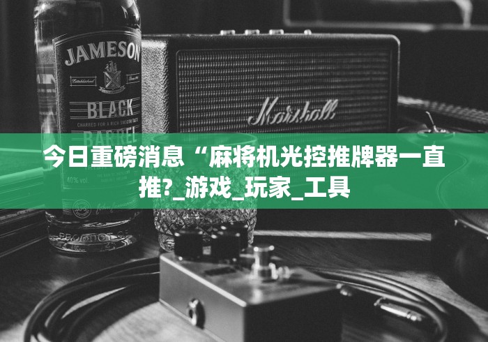 今日重磅消息“麻将机光控推牌器一直推?_游戏_玩家_工具 今日重磅消息“麻将机光控推牌器一直推?_游戏_玩家_工具