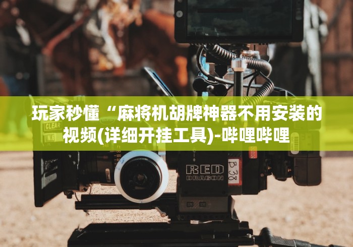 玩家秒懂“麻将机胡牌神器不用安装的视频(详细开挂工具)-哔哩哔哩