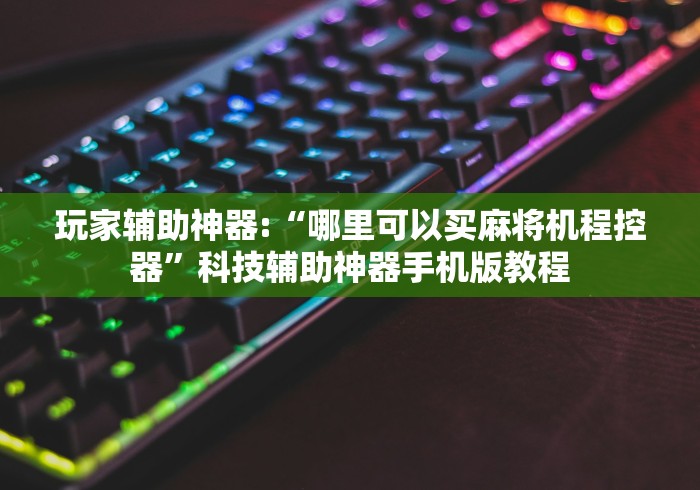 玩家辅助神器:“哪里可以买麻将机程控器”科技辅助神器手机版教程