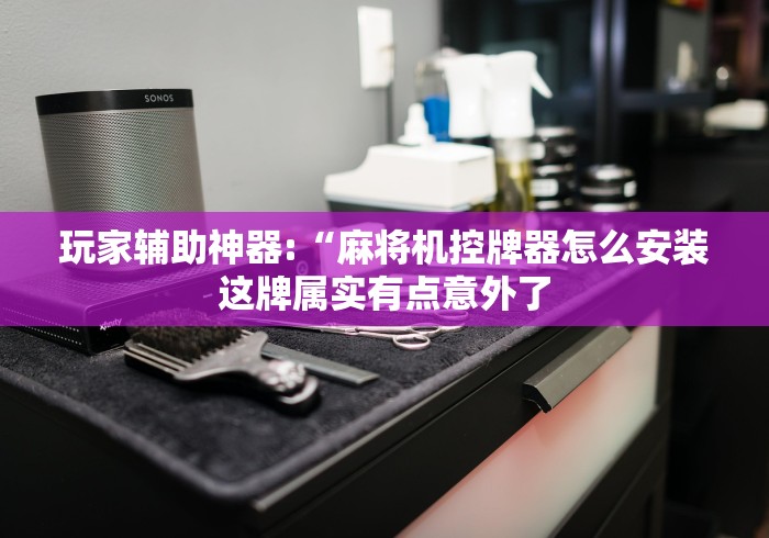 玩家辅助神器:“麻将机控牌器怎么安装这牌属实有点意外了 玩家辅助神器:“麻将机控牌器怎么安装这牌属实有点意外了