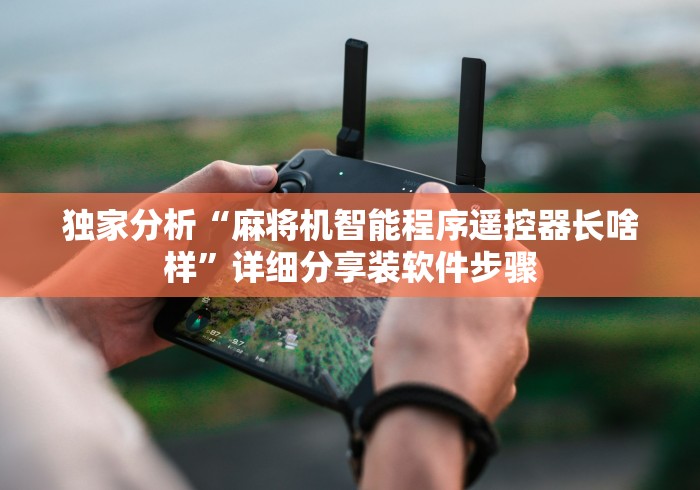 独家分析“麻将机智能程序遥控器长啥样”详细分享装软件步骤