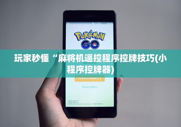 玩家秒懂“麻将机遥控程序控牌技巧(小程序控牌器) 玩家秒懂“麻将机遥控程序控牌技巧(小程序控牌器)