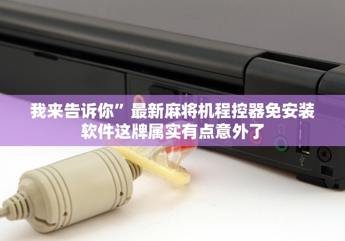 我来告诉你”最新麻将机程控器免安装软件这牌属实有点意外了